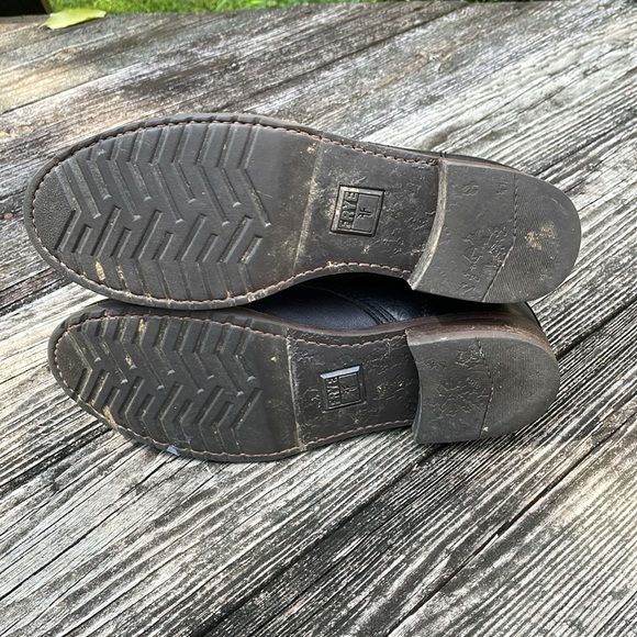 Frye Veronica Combat Boot Bootie lace up 3476276 9B 9 - Picture 5 of 11